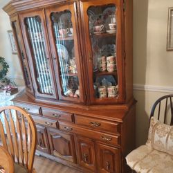 Maple China Cabinet