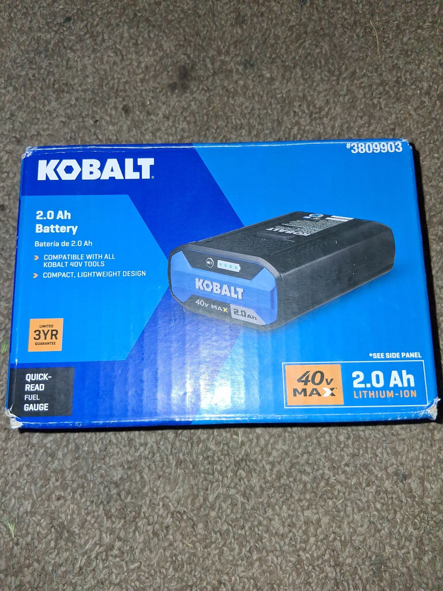 cobalt 40 v max