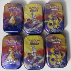 Pokemon Cards Kanto Mini Tins 