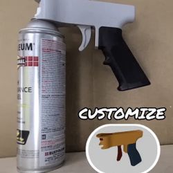 3-D Printed Spray Paint Gun