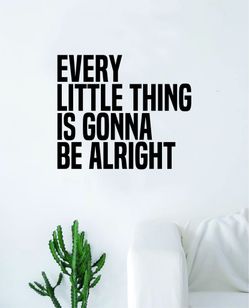 PRE MADE Wall Decal Home Decor Bob Marley