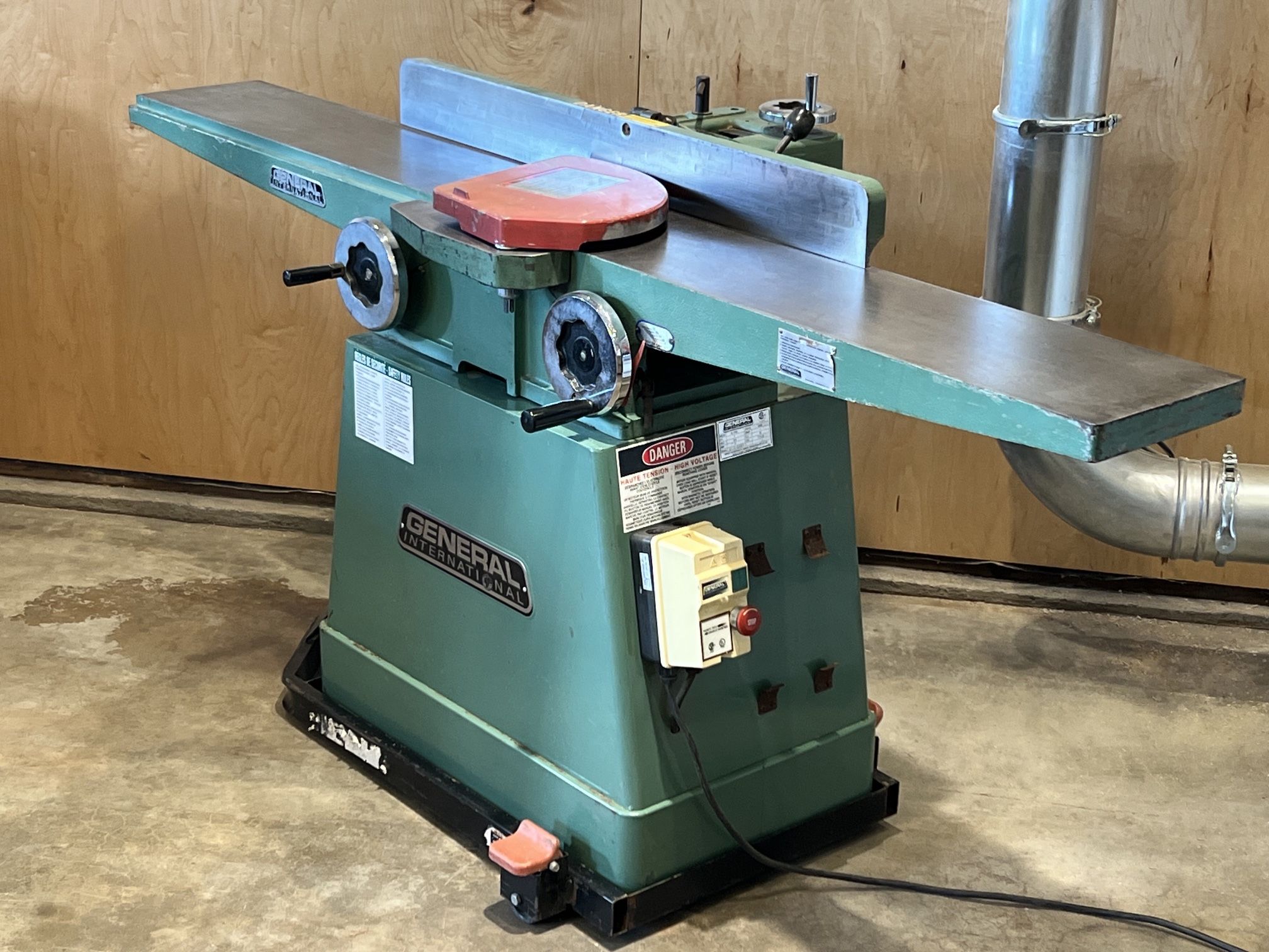 General International 8” Helical Head Jointer