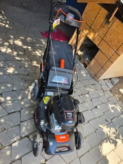 ECHO 21 in. 190 cc Briggs and Stratton Gas 3-in-1 Dual Blade RWD Self-Propelled Lawn Mower with Single Lever Deck Adjustment