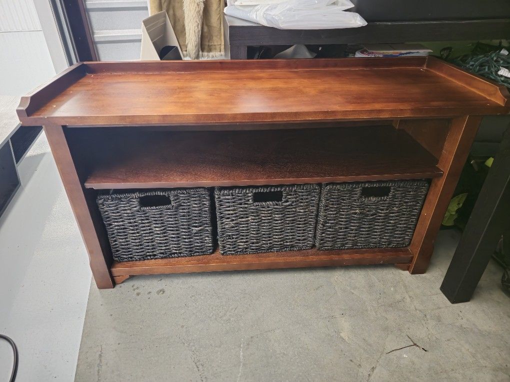 Entryway Storage Bench