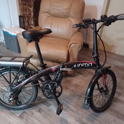 Junma Folding Electric Bike.   Really Good Condition 