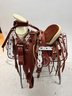 Montura de cuero