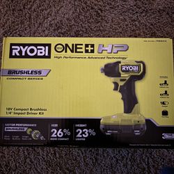 RYOBI impact Drill Kit 