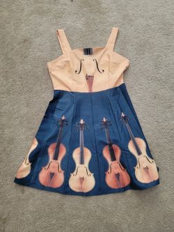 Womans Violin Dress