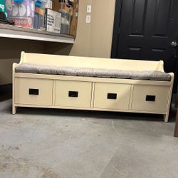 Pottery Barn Large Entry Bench