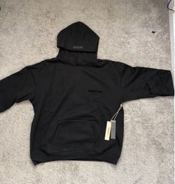 Black Fear of God Essentials Hoodie