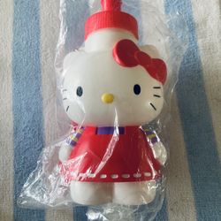 Vintage 2004 Hello Kitty Bottle & Strap