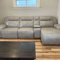 Leather Sofa 