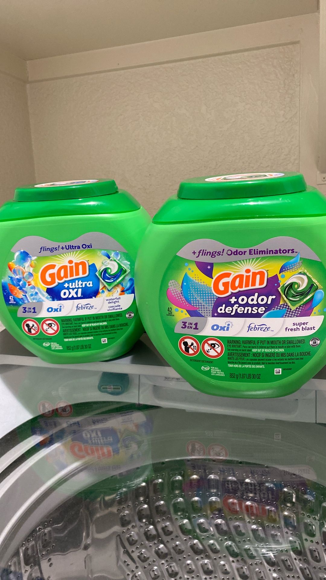 Gain Flings 42 Pacs Each 