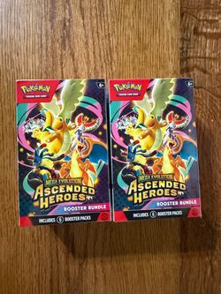 Pokemon Ascended Heroes Booster Bundle