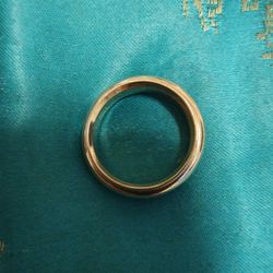 14k Gold Wed Lock Wedding Band 