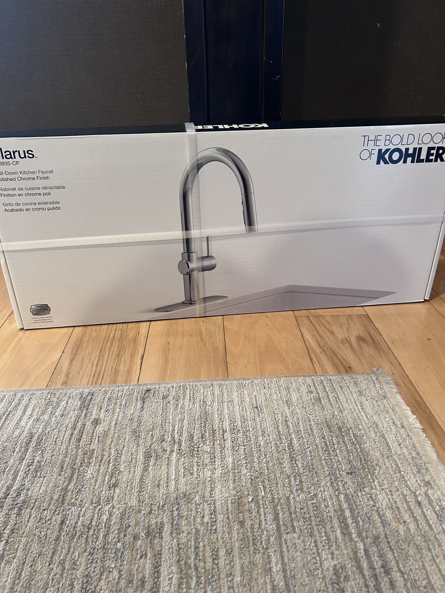 Kohler Clarus Pull Down Faucet Polished Chrome NEW