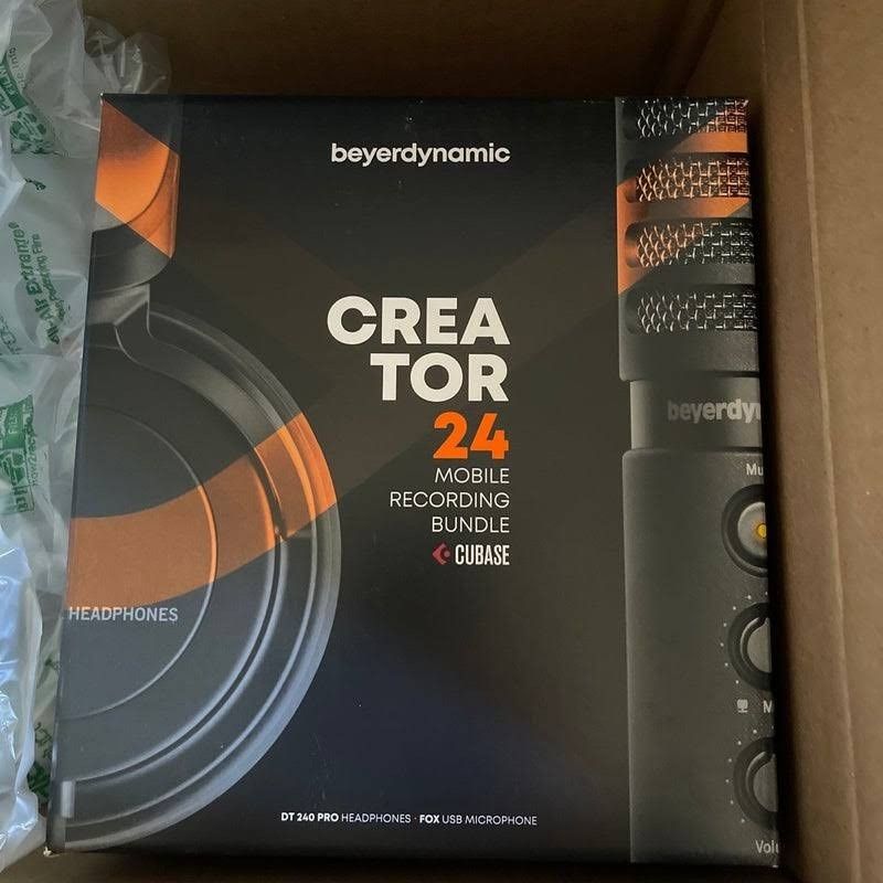 Beyerdynamic Creator 24 Bundle PRO Headphones Mic And Software Bundle