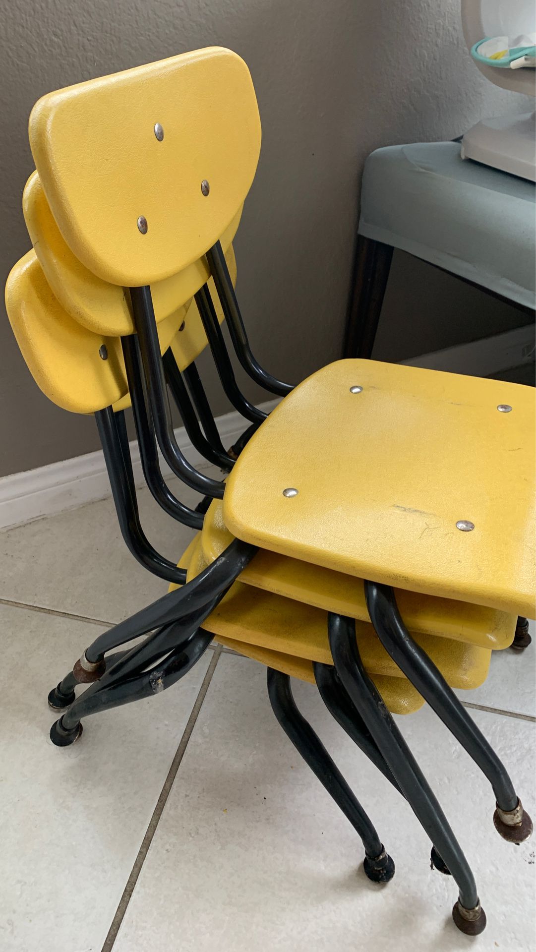 Kid size school chairs
