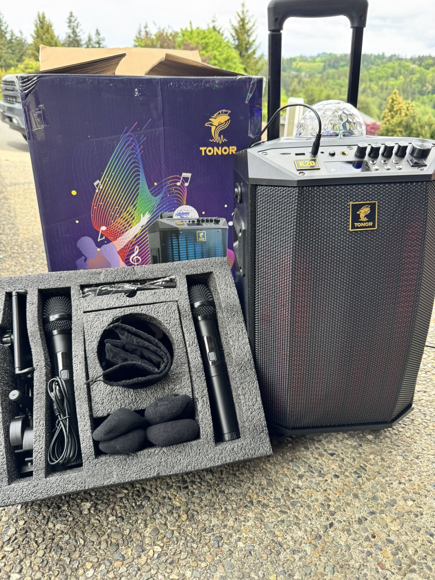 Tonor K20 Karaoke Machine - Open Box