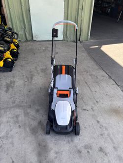 Litheli 13-Inch Cordless Electric Lawn Mower, 20V Brushless Motor, Lightweight Push Mower with 5.0Ah Battery