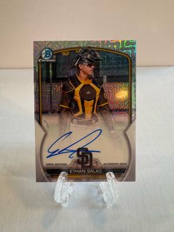 2023 Bowman Chrome - Ethan Salas #BCMA-ES Mojo Autographs (RC)