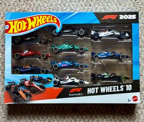 10 Pack 2025 Formula 1