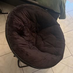 black chair