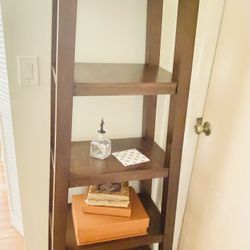 Wood Stand 4 Shelves 5’5” 