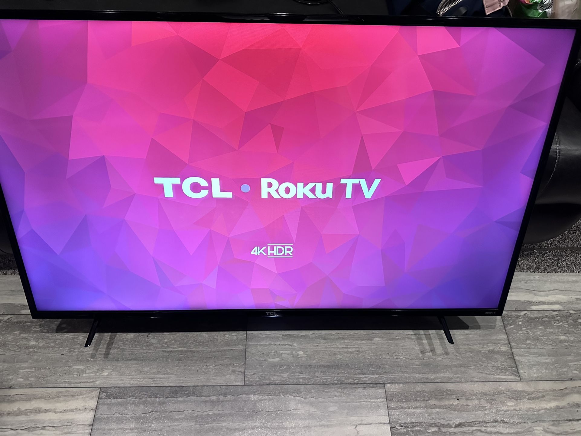 55” Roku TCL 4K TV