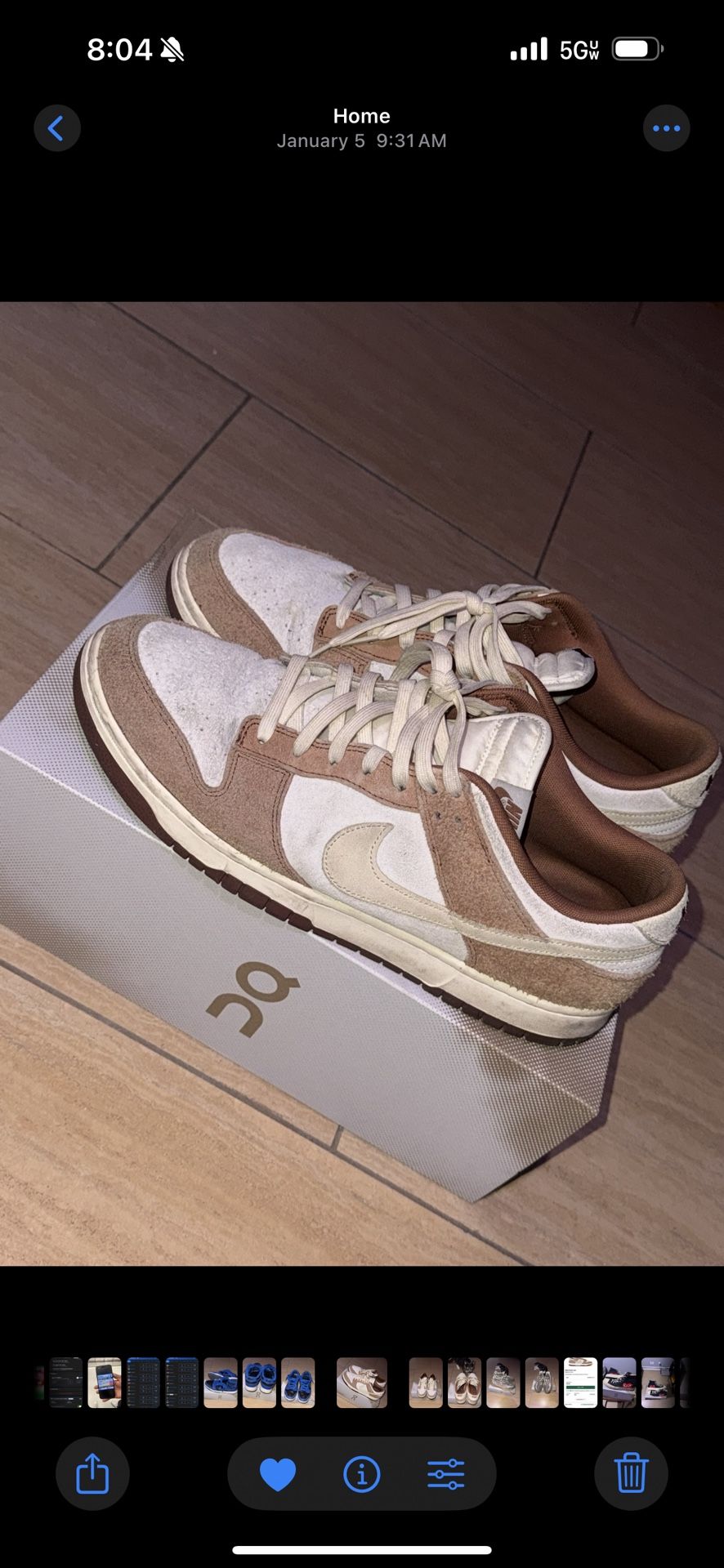 Nike Medium Curry Dunks - Mens -12.5