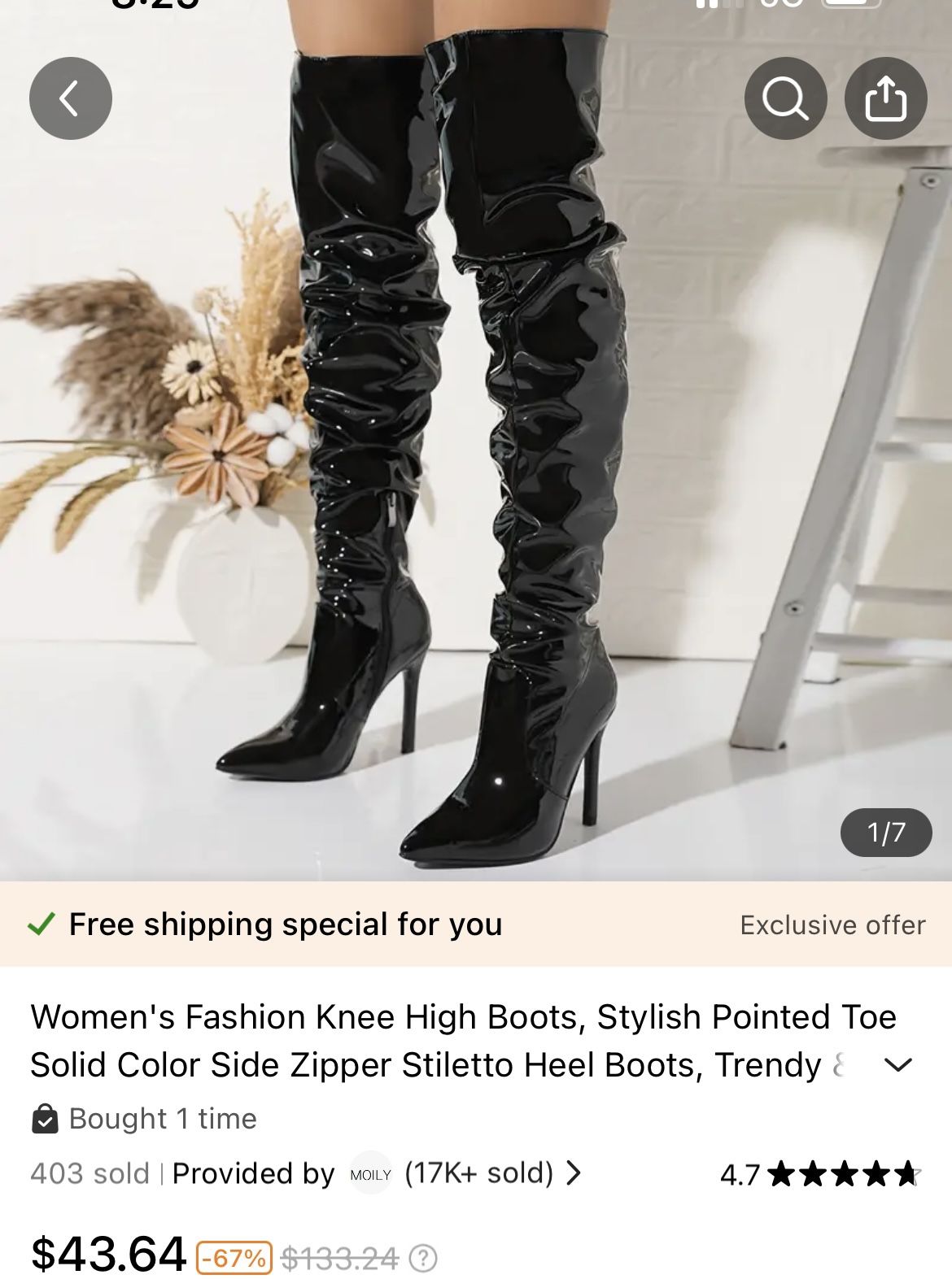 Knee High Boots