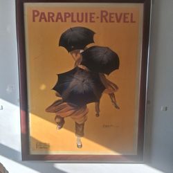 Parapluie Revel Print Professionally Framed 