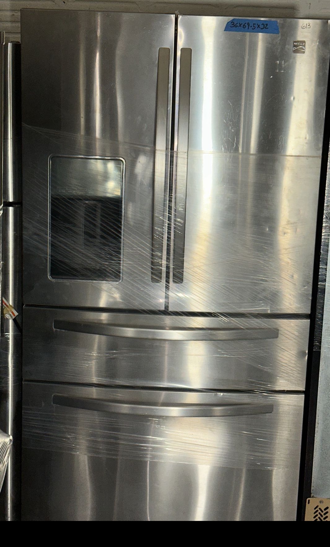36” Maytag Refrigerator French Doors + 2 Drawers