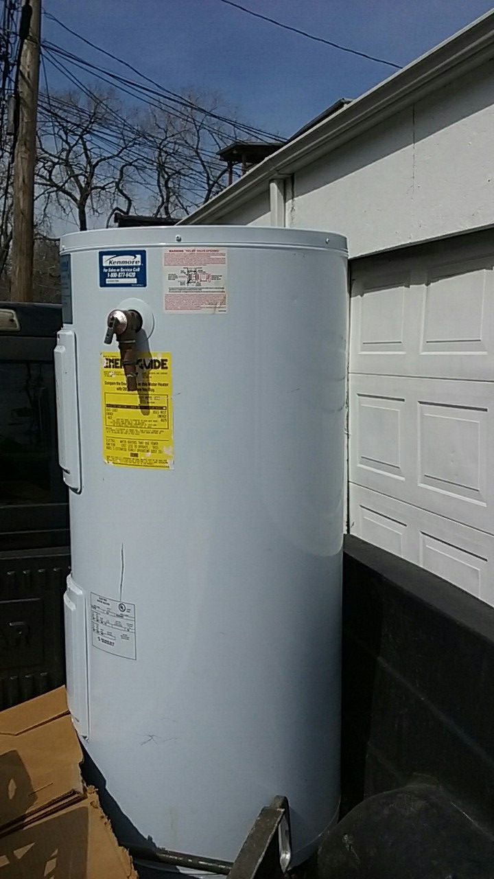 Brand new kenmore hot water heater