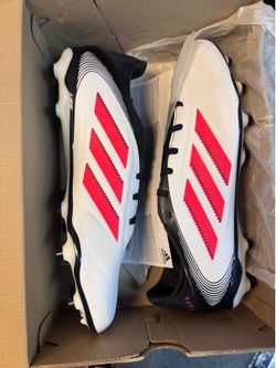 Adidas soccer cleats white size 12