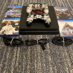 PS4 2 Controller 4 Games 
