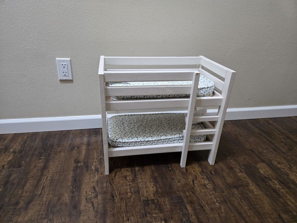 Wooden Doll Bunk Bed