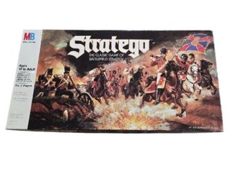 Vintage Stratego Board Game – MB Classic Battlefield Strategy Game (Complete!)
