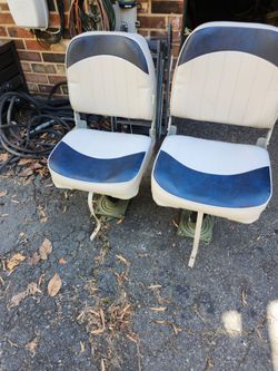 Two boat seats