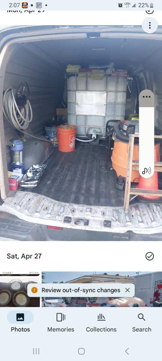 Willing to trade a 275 gallon water tank for a 100 gallon water tank.