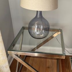 Glass top Coffee table + End Table