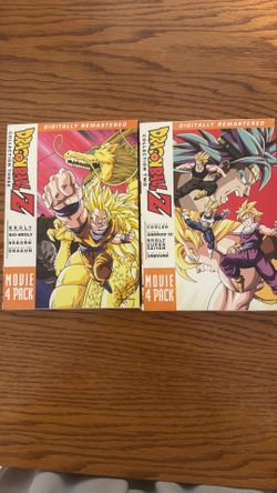 Dragon ball Z Movie 4 pack on DVD