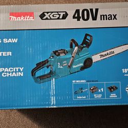Makita 40v Chainsaw Kit