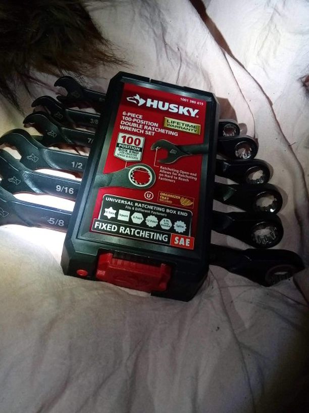 Husky 6-pc Wrench Set
