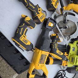 Dewalt Tools  Sold Separately
