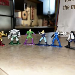 Nano Metalfigs Action Figures ( 6 PCs. ) 