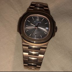 Swiss Watch Rose Gold Watch Nautilous men's Watch Gold Luxury Old Money Aesthetic Yacht Club