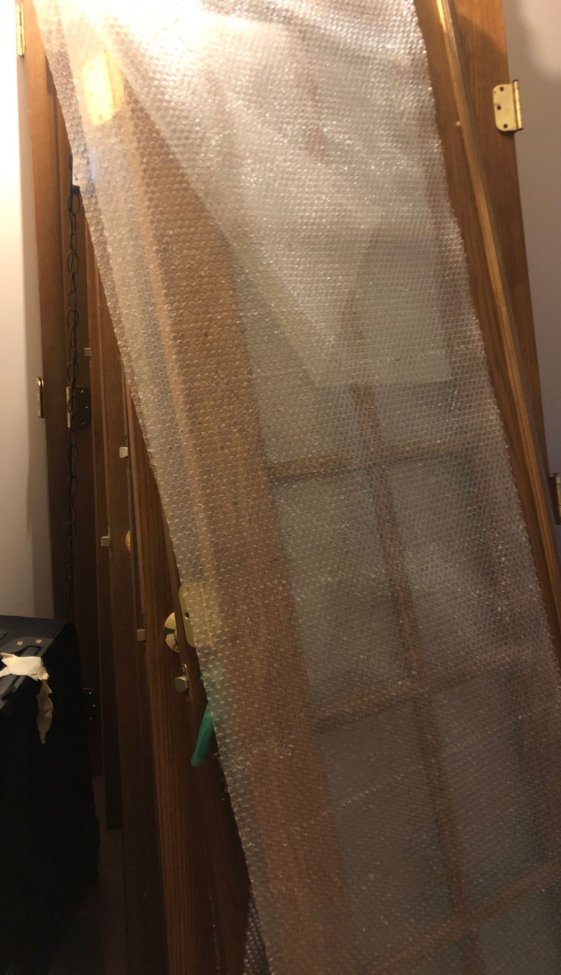 Solid oakwood French doors oak wood doors 30x80 and 24x80