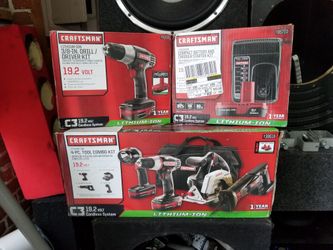 New cordless power tools