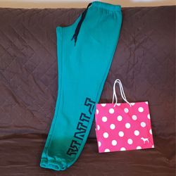 Pink Everyday Lounge Green Joggers Size Xsmall 